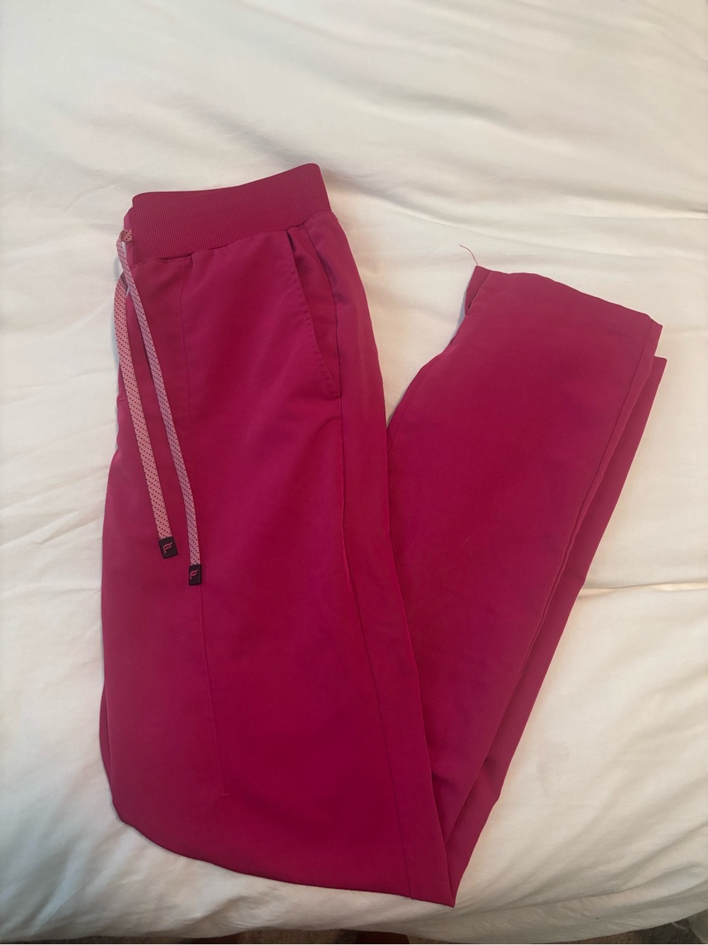 Fabletics pink scrub pants